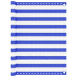 Vidaxl Balkon ekran 120x600 cm HDPE Blue and White
