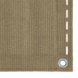 Vidaxl balkonscherm 90x300 cm hdpe taupe