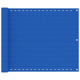 Vidaxl Balkon ekran 75x600 cm HDPE Blue