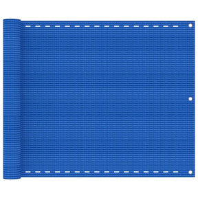 Vidaxl Balkon ekran 75x600 cm HDPE Blue