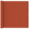 Vidaxl Balkon ekran 90x400 cm HDPE Oranje