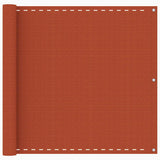 Vidaxl Balkon ekran 90x400 cm HDPE Oranje
