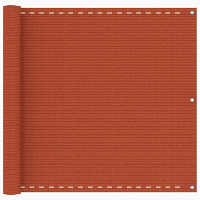 Vidaxl Balkon ekran 90x400 cm HDPE Oranje