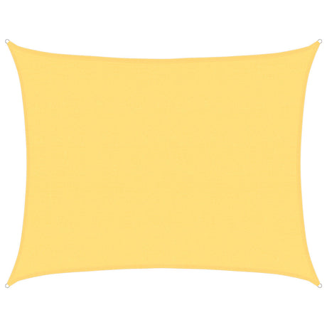 Vidaxl zonnezeil 160 g m² 6x8 m hdpe beige