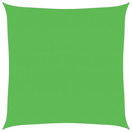 Vidaxl zonnezeil 160 g m² 5x5 m hdpe lichtgroen