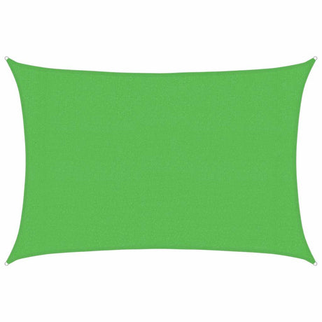 Vidaxl zonnezeil 160 g m² 3x4,5 m hdpe lichtgroen