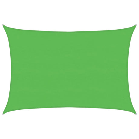 Vidaxl zonnezeil 160 g m² 5x7 m hdpe lichtgroen