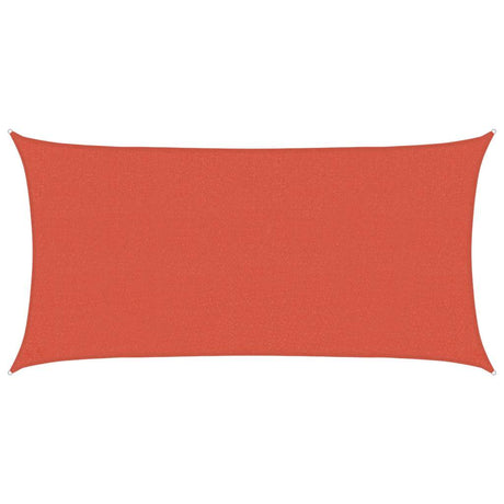 Vidaxl Zonnezeil 160 g m² 2x3,5 m hdpe teracotta w kolorze