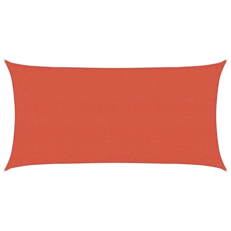 Vidaxl Zonnezeil 160 g m² 3x6 m HDPE Terracotta w kolorze