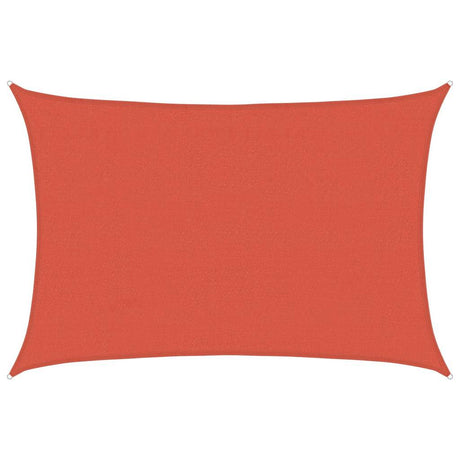 Vidaxl Zonnezeil 160 g m² 4x5 m HDPE Terracotta w kolorze
