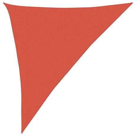 Vidaxl zonnezeil 160 g m² 3x4x5 m hdpe terracottakleurig