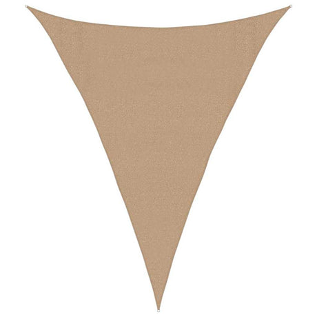 Vidaxl Zonnezeil 160 g m² 3x4x4 m HDPE Taupe