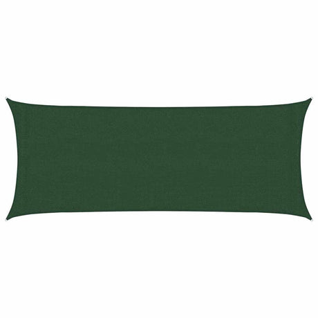 Żagiel przeciwsłoneczny Vidaxl 160 g m² 2x4,5 m HDPE ciemnozielony