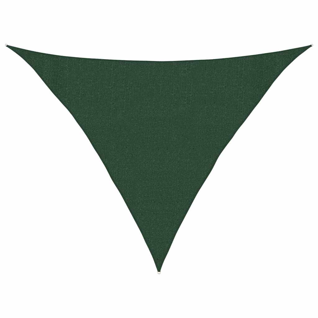 Vidaxl zonnezeil 160 g m² 3x3x4,2 m hdpe donkergroen