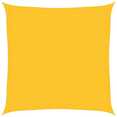 Vidaxl zonnezeil 160 g m² 3,6x3,6 m hdpe geel