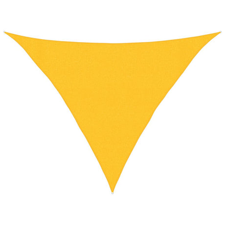 Vidaxl zonnezeil 160 g m² 3x3x4,2 m hdpe geel