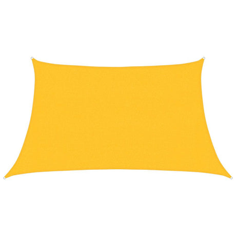 Vidaxl Zonnezeil 160 g m² 3 4x2 M HDPE żółty