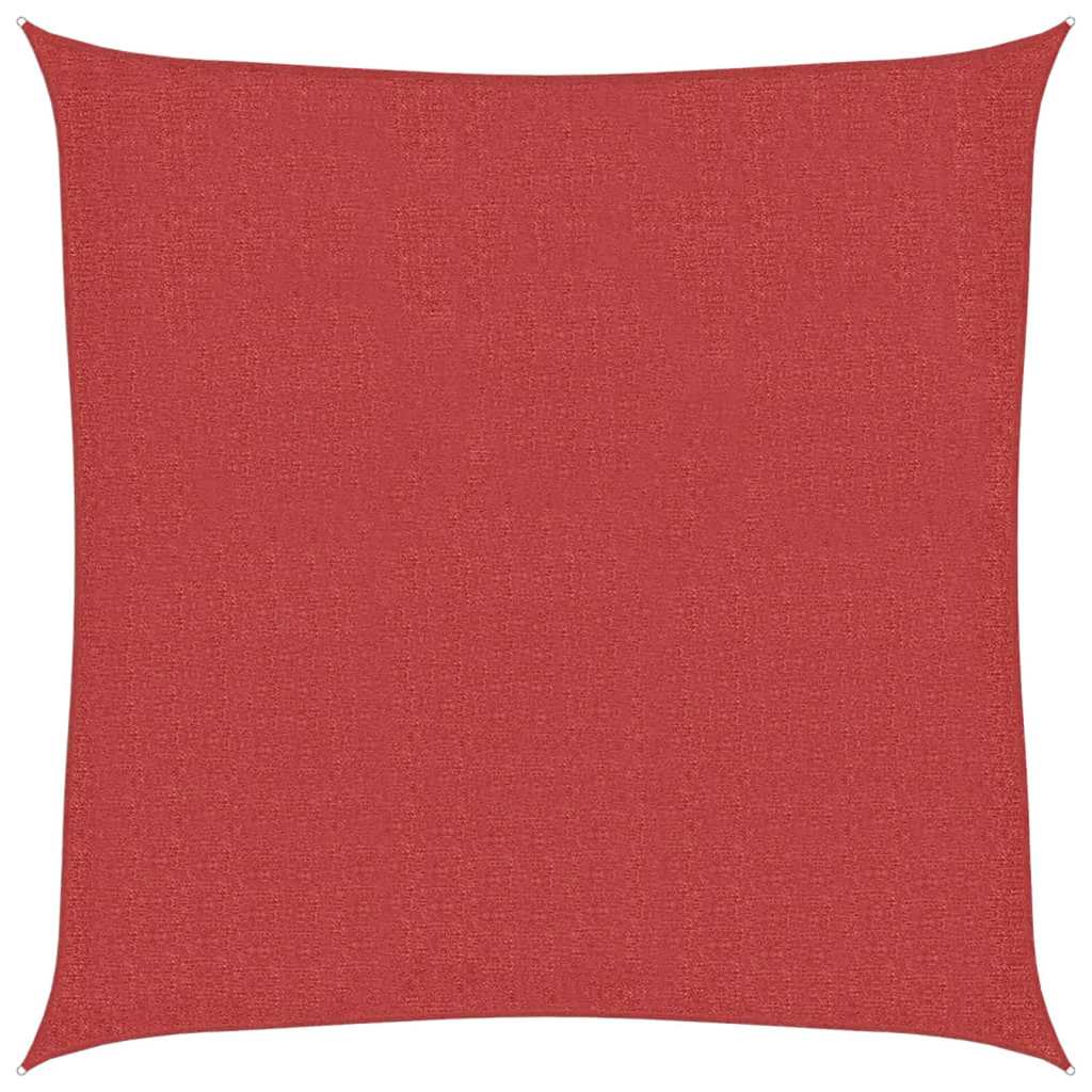 Vidaxl Zonnezeil 160 g m² 2x2 M HDPE Red