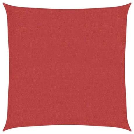 Vidaxl Zonnezeil 160 g m² 2,5x2,5 m HDPE RED