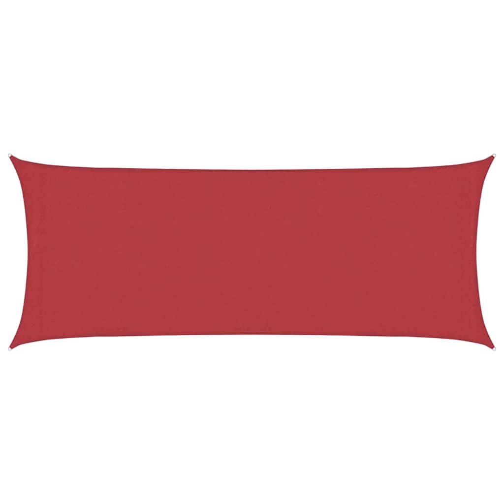 Vidaxl Zonnezeil 160 g m² 2x4,5 m HDPE RED