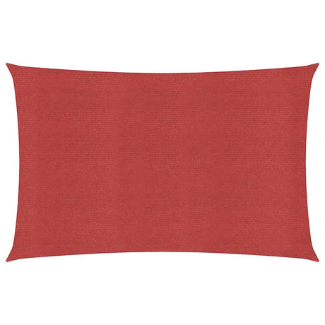 Vidaxl Zonnezeil 160 g m² 2,5x5 m HDPE RED