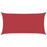 Vidaxl Zonnezeil 160 g m² 3x6 m HDPE RED