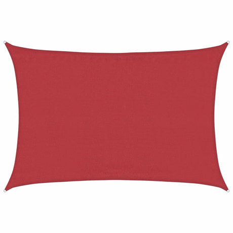 Vidaxl Zonnezeil 160 g m² 3,5x5 m HDPE RED