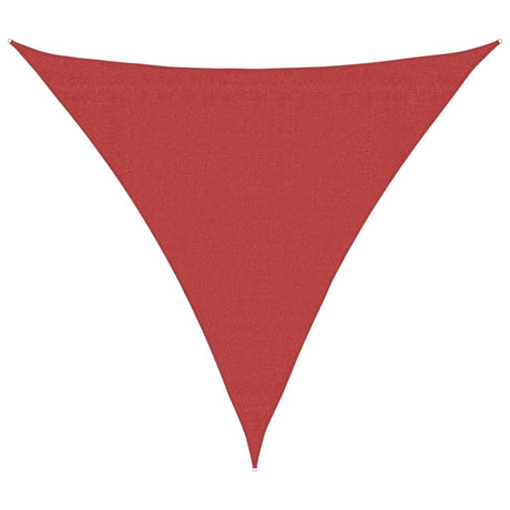 Vidaxl Zonnezeil 160 g m² 4x4x4 m HDPE RED