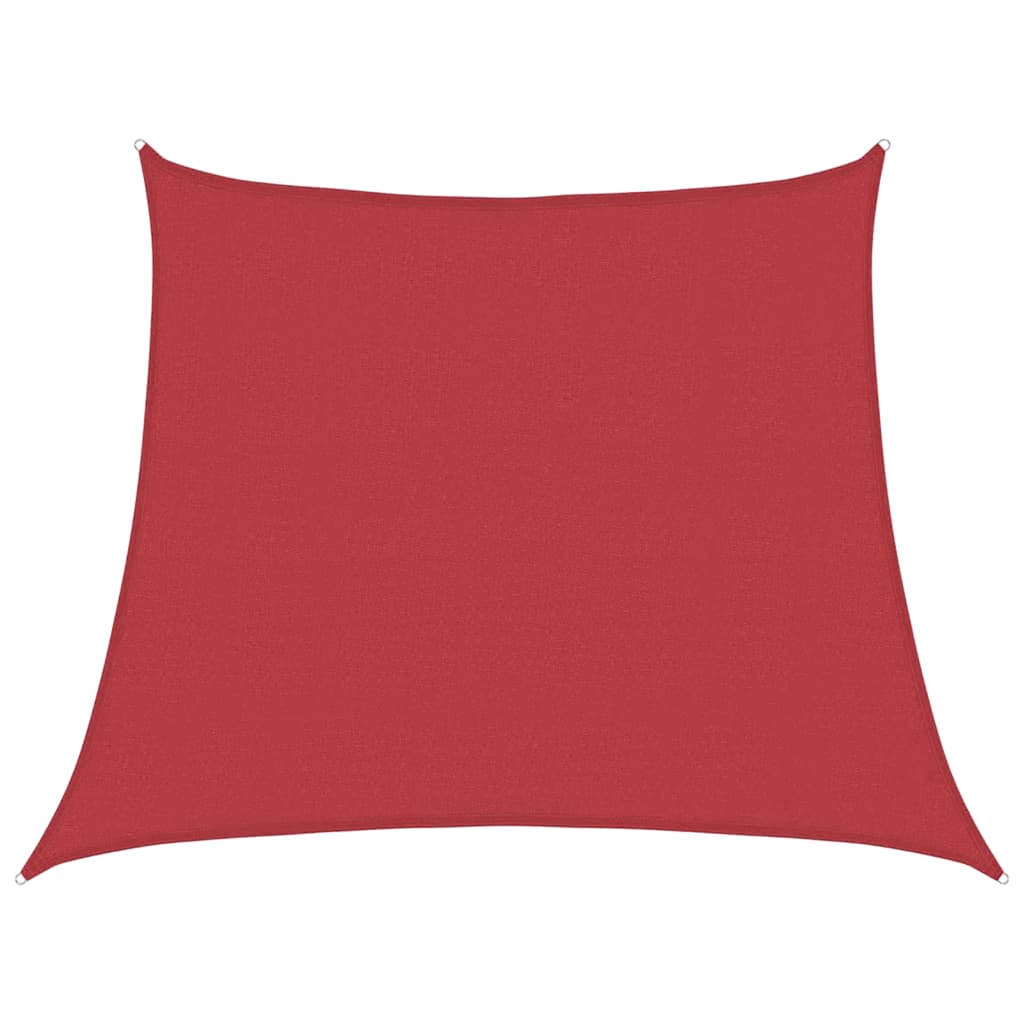 Vidaxl Zonnezeil 160 g m² 3 4x3 M HDPE RED