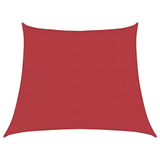 Vidaxl Zonnezeil 160 g m² 3 4x3 M HDPE RED