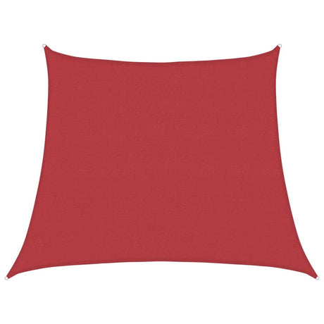 Vidaxl Zonnezeil 160 g m² 3 4x3 M HDPE RED