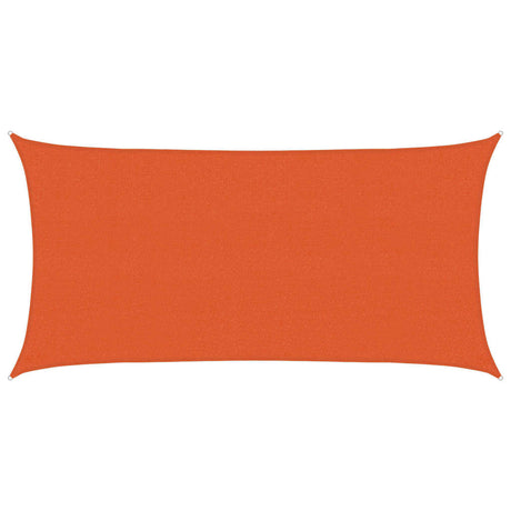 Żagiel przeciwsłoneczny Vidaxl 160 g m² 2x4 m HDPE pomarańczowy