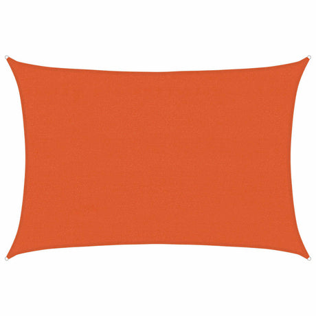 Vidaxl Zonnezeil 160 g m² 3,5x5 m HDPE Oranje