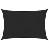 Vidaxl Zonnezeil 160 g m² 2x3 M HDPE Black