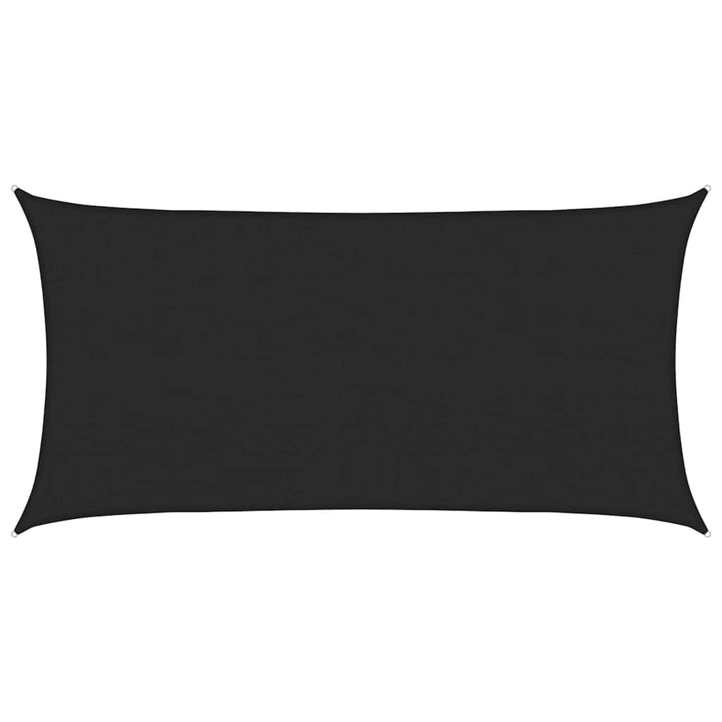 Vidaxl Zonnezeil 160 g m² 2x3,5 m HDPE Black