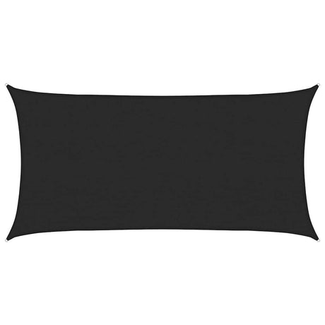 Vidaxl Zonnezeil 160 g m² 2x3,5 m HDPE Black