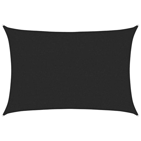 Vidaxl Zonnezeil 160 g m² 2,5x3,5 m HDPE Black