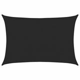 Vidaxl Zonnezeil 160 g m² 3x5 m HDPE Black