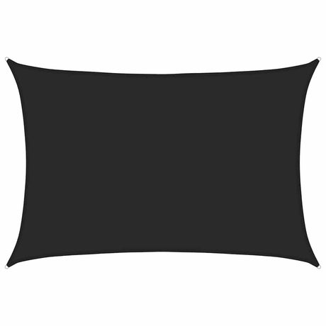 Vidaxl Zonnezeil 160 g m² 5x7 m HDPE Black