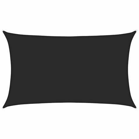 Vidaxl Zonnezeil 160 g m² 5x8 m HDPE Black