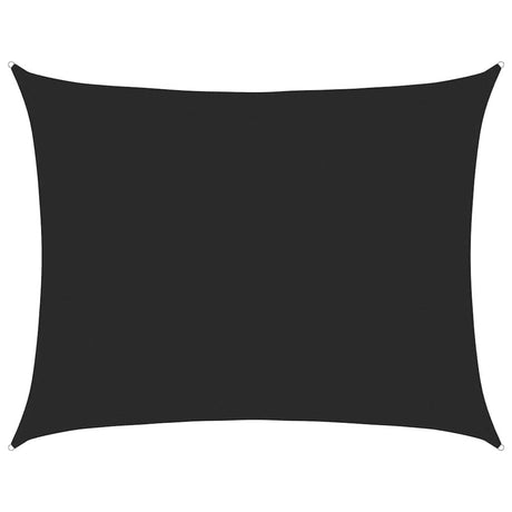 Vidaxl Zonnezeil 160 g m² prostokątny 6x8 m HDPE Black
