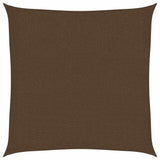 Vidaxl Zonnezeil 160 g m² 2x2 M HDPE Brown