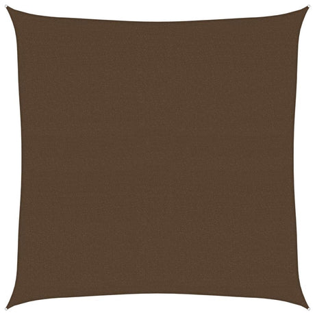 Vidaxl Zonnezeil 160 g m² 5x5 M HDPE Brown
