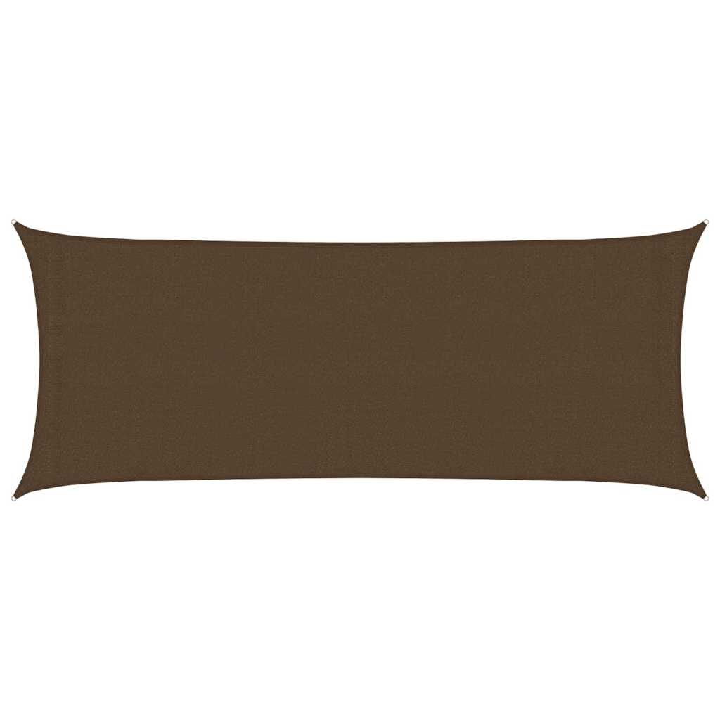Vidaxl Zonnezeil 160 g m² 2x5 m HDPE Brown