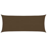 Vidaxl Zonnezeil 160 g m² 2x5 m HDPE Brown