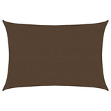 Vidaxl Zonnezeil 160 g m² 4x6 m HDPE Brown