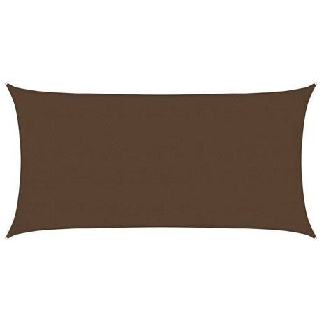 Vidaxl Zonnezeil 160 g m² 4x7 m HDPE Brown