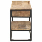 Vidaxl tv-meubel 130x30x45 cm ruw mangohout