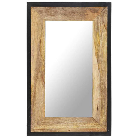 Lustro VidaXL 80x50 cm z litego drewna mango