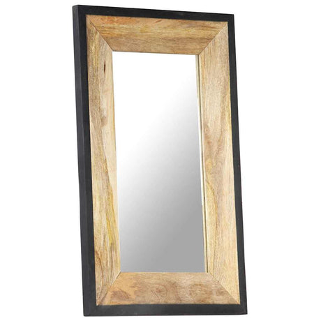 Lustro VidaXL 80x50 cm z litego drewna mango
